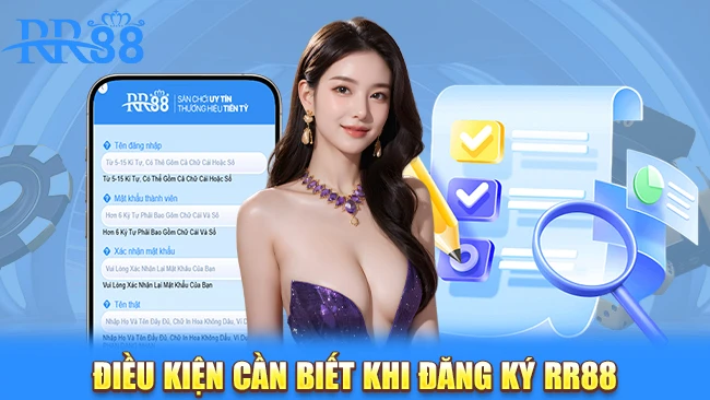 Điều kiện cược thủ cần biết khi đăng ký RR88